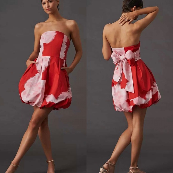 Hutch Dresses & Skirts - Anthropologie Hutch Polly Strapless Bubble Mini Dress